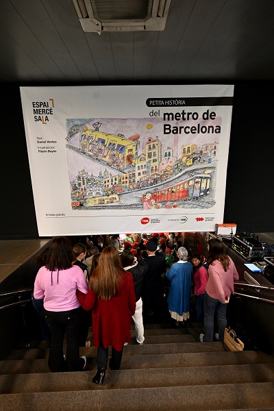 Presentado el libro 'La peque�a historia del metro', dedicado al centenario del metro de Barcelona